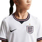 NIKE ENGLAND 2026 HOME KIDS JERSEY - WHITE/SPEED RED/OBSIDIAN/OBSIDIAN