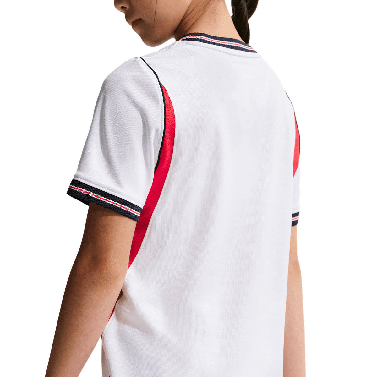 NIKE ENGLAND 2026 HOME KIDS JERSEY - WHITE/SPEED RED/OBSIDIAN/OBSIDIAN