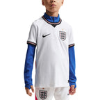 NIKE ENGLAND 2026 HOME KIDS JERSEY - WHITE/SPEED RED/OBSIDIAN/OBSIDIAN