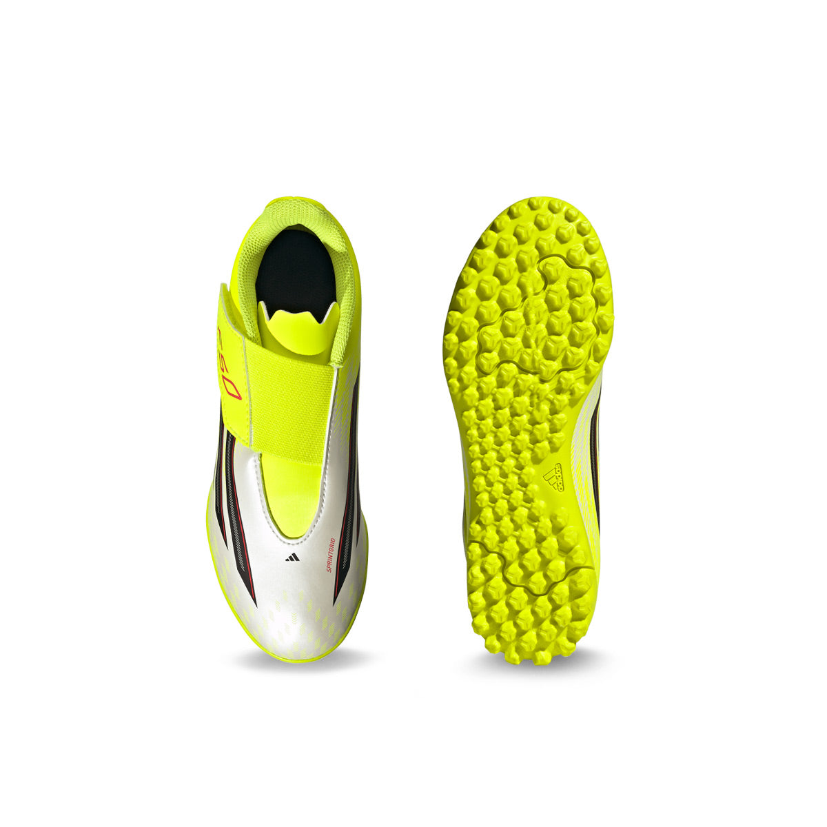 ADIDAS F50 CLUB VEL TF J - TEAM SOLAR YELLOW