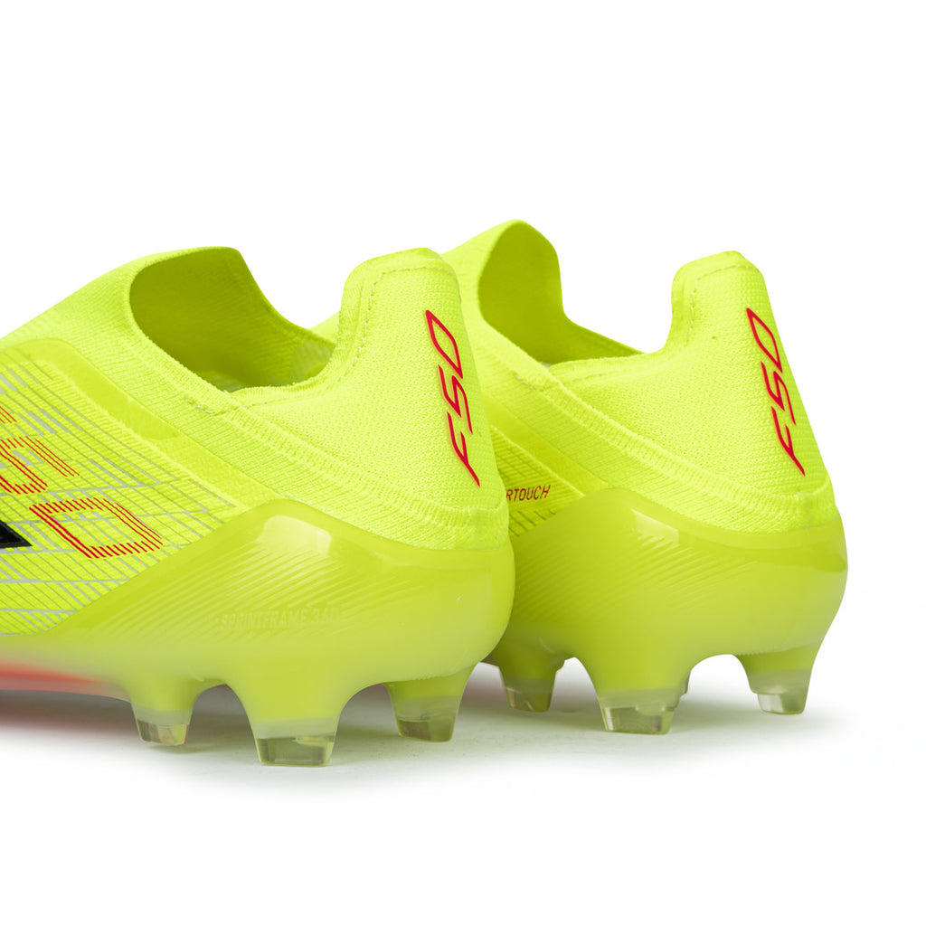 ADIDAS F50 ELITE LACELESS FG - TEAM SOLAR YELLOW