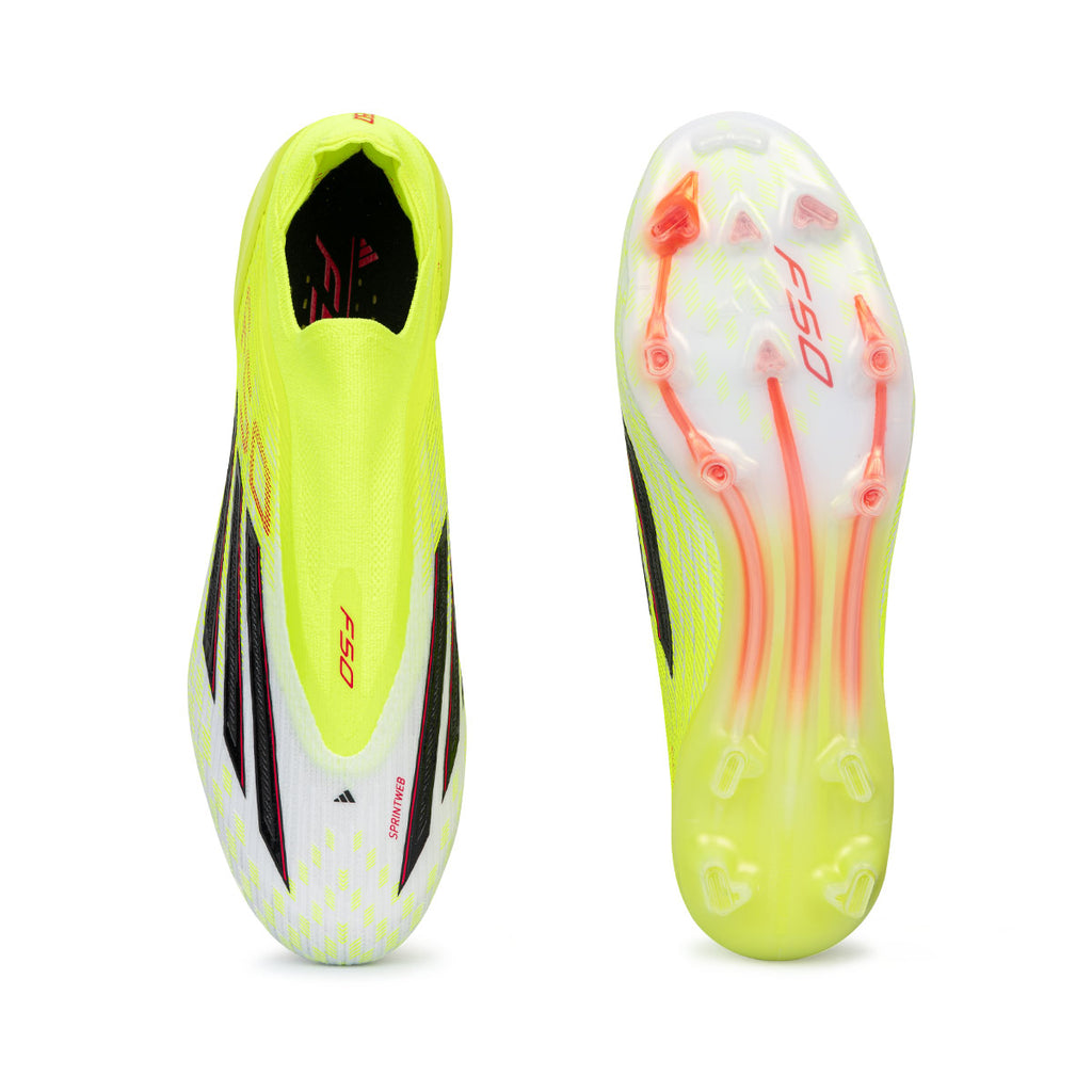 ADIDAS F50 ELITE LACELESS FG - TEAM SOLAR YELLOW