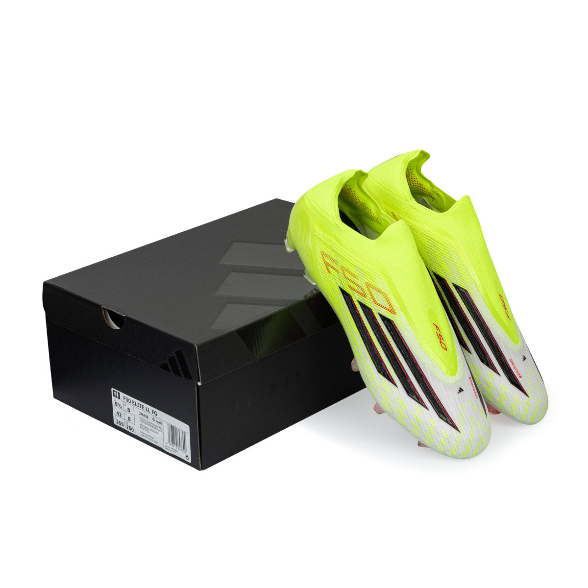 ADIDAS F50 ELITE LACELESS FG - TEAM SOLAR YELLOW