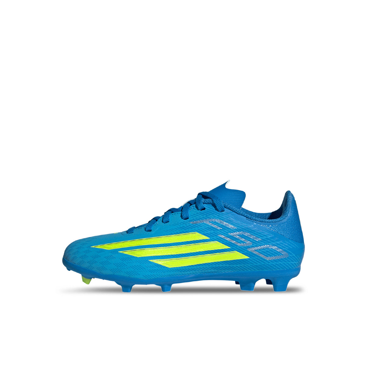 ADIDAS F50 LEAGUE FG/MG J - LUCID BLUE/TEAM SOLAR YELLOW/LUCID AQUAMARINE
