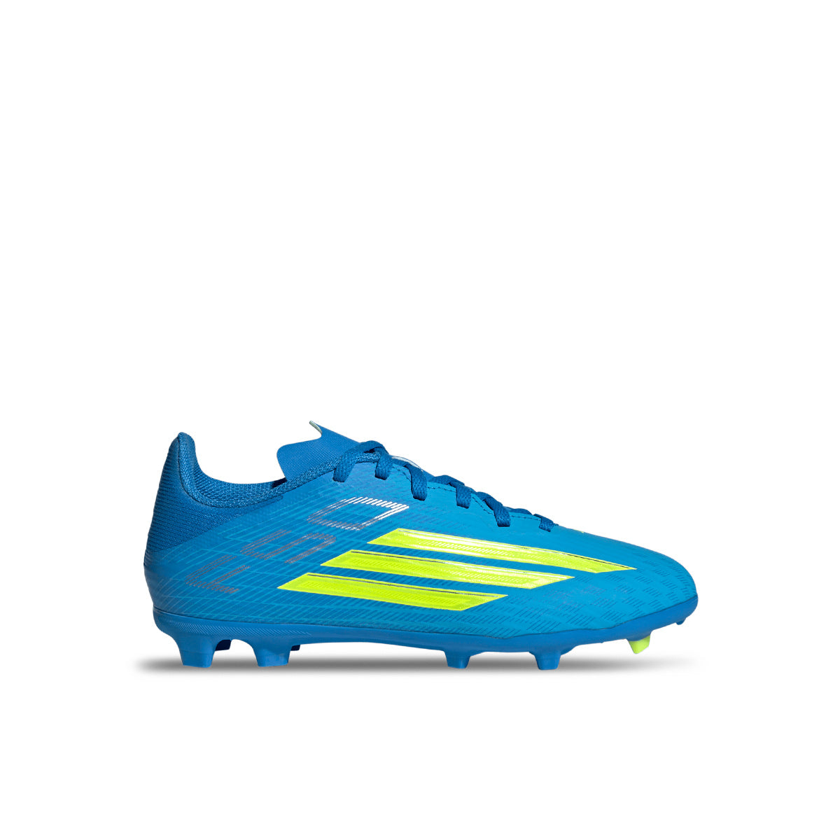 ADIDAS F50 LEAGUE FG/MG J - LUCID BLUE/TEAM SOLAR YELLOW/LUCID AQUAMARINE