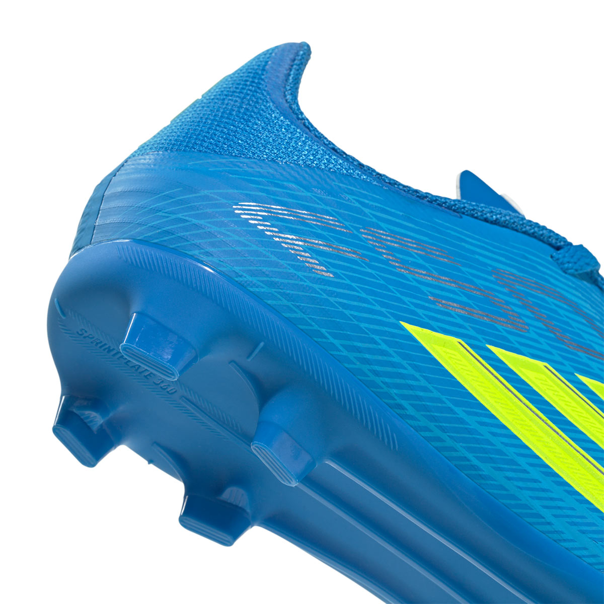 ADIDAS F50 LEAGUE FG/MG J - LUCID BLUE/TEAM SOLAR YELLOW/LUCID AQUAMARINE