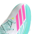 ADIDAS F50 MESSI LEAGUE FG/MG - FTWR WHITE/LUCID PINK/FLASH AQUA
