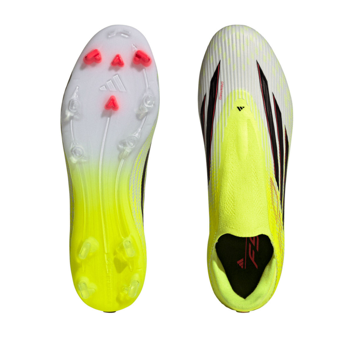 ADIDAS F50 LEAGUE LACELESS FG/MG - TEAM SOLAR YELLOW