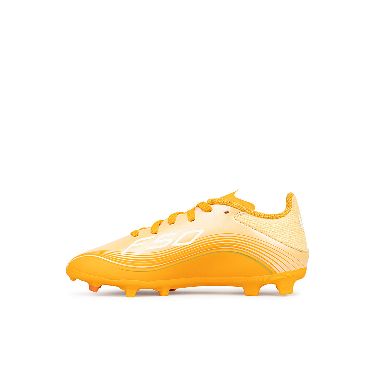 ADIDAS F50 MESSI LEAGUE FG/MG J - ICE TANGERINE/GOLD MET/PURE TANGERINE