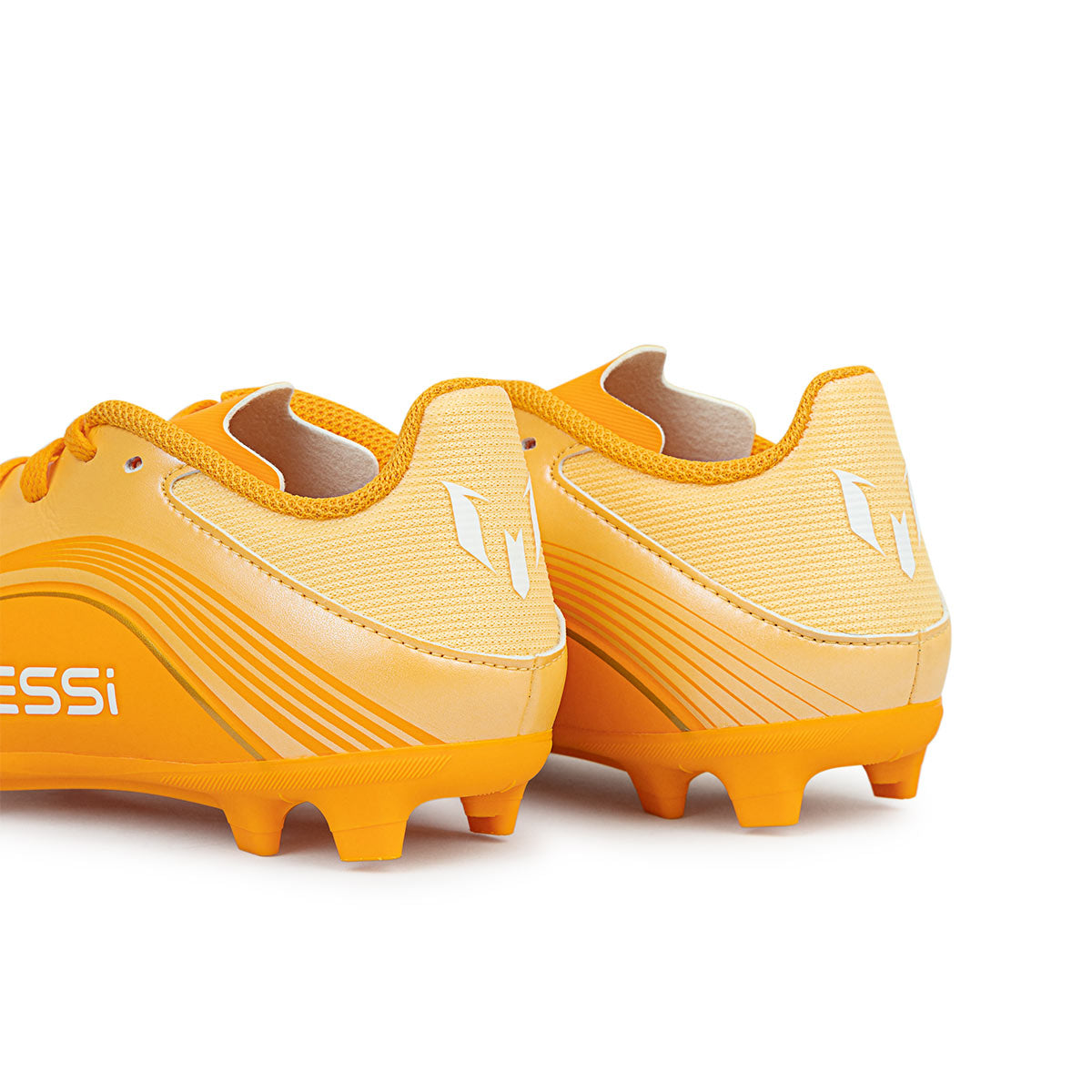 ADIDAS F50 MESSI LEAGUE FG/MG J - ICE TANGERINE/GOLD MET/PURE TANGERINE