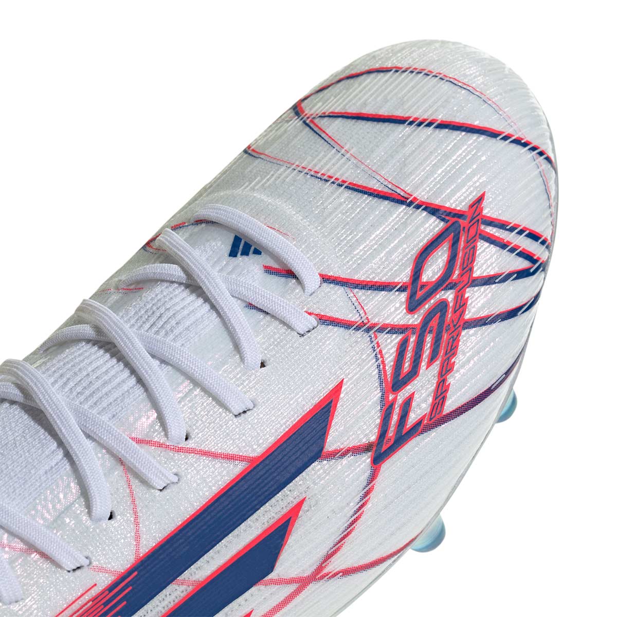 ADIDAS F50 TRINITY SPARKFUSION ELITE FG/AG - FTWR WHITE/TEAM ROYAL BLUE/LUCID RED