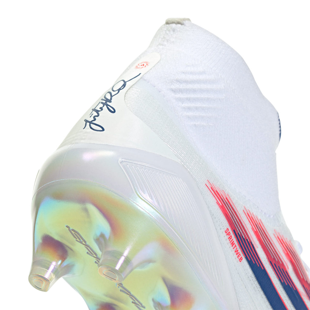 ADIDAS F50 TRINITY SPARKFUSION ELITE FG/AG - FTWR WHITE/TEAM ROYAL BLUE/LUCID RED