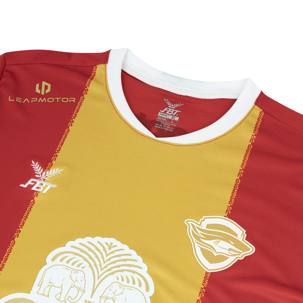 FBT CHONBURI FC 2025/2026 THIRD JERSEY - RED/GOLD