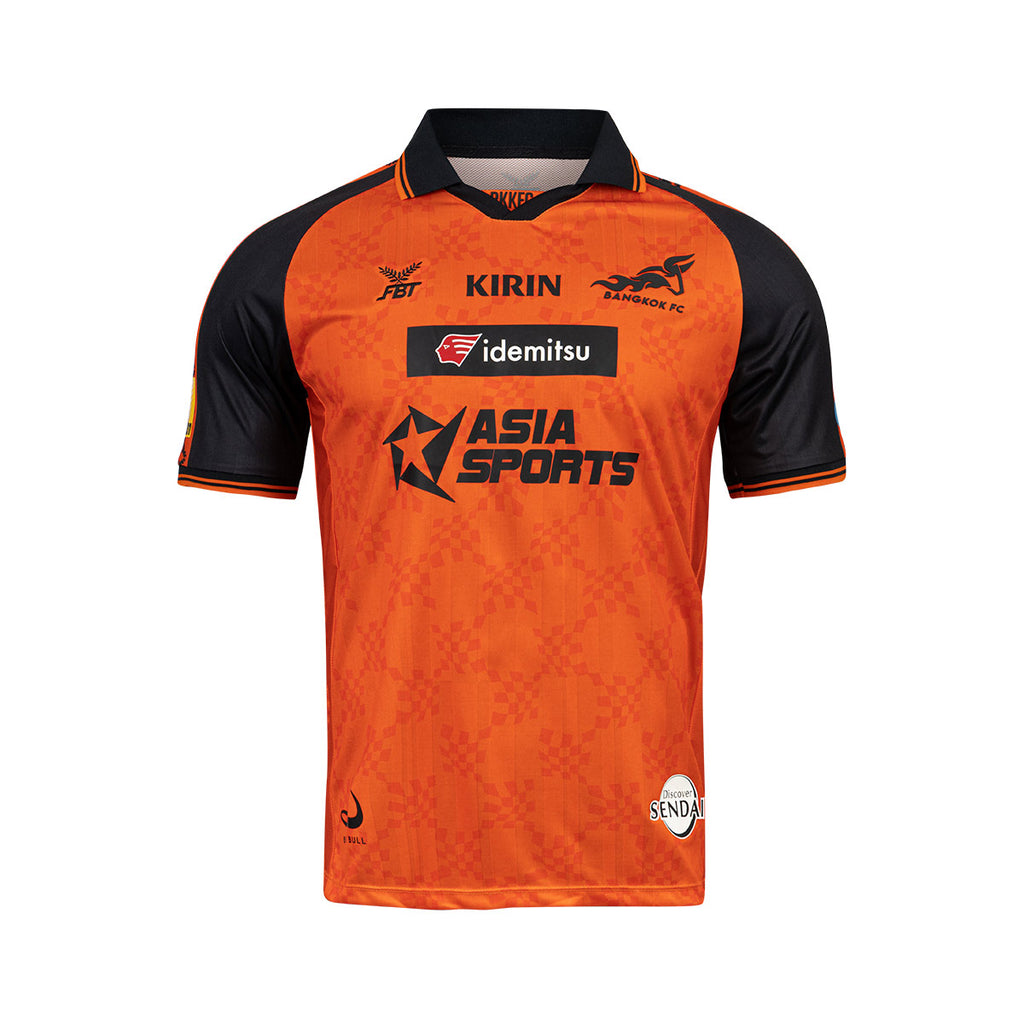 FBT BANGKOK FC 2025/2026 HOME JERSEY - ORANGE/BLACK