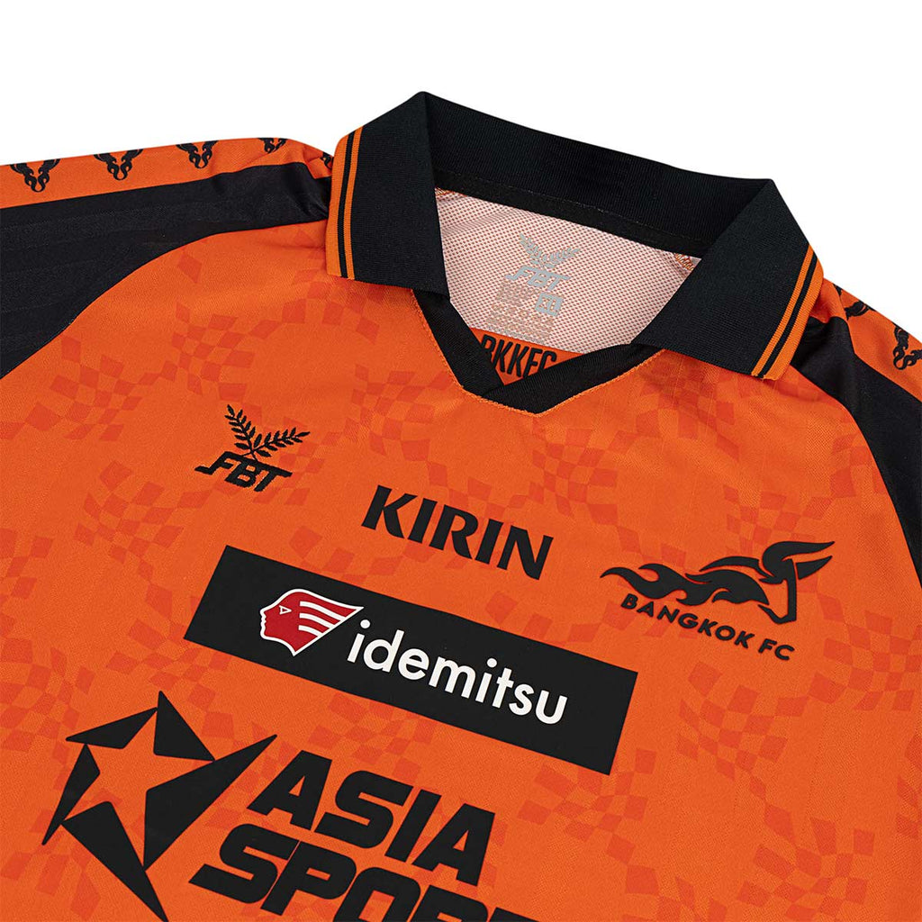 FBT BANGKOK FC 2025/2026 HOME JERSEY - ORANGE/BLACK