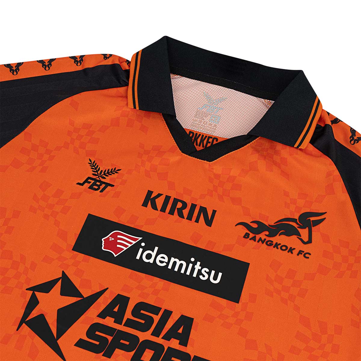 FBT BANGKOK FC 2025/2026 HOME JERSEY - ORANGE/BLACK