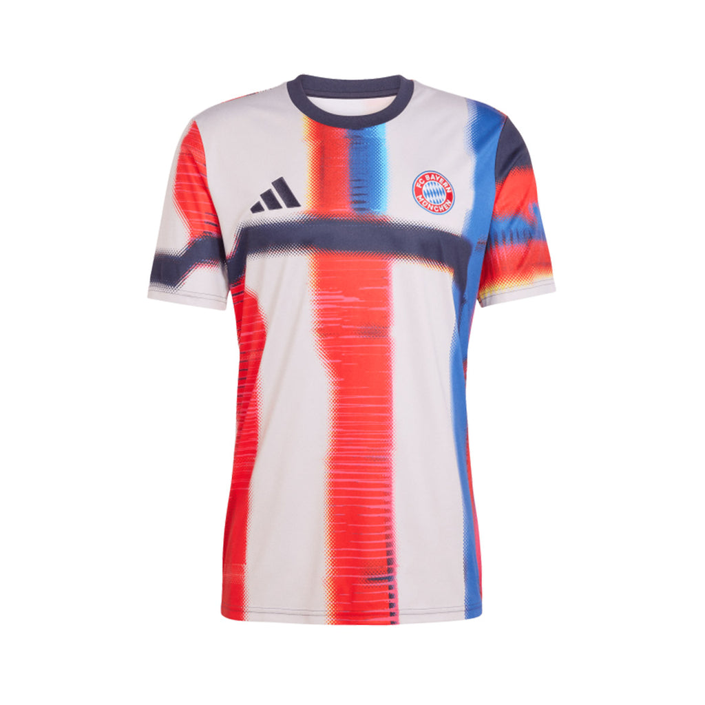 ADIDAS BAYERN MUNICH 2025/2026 PRE SHIRT - NOBLE INK/HIRES BLUE/CHALK PEARL