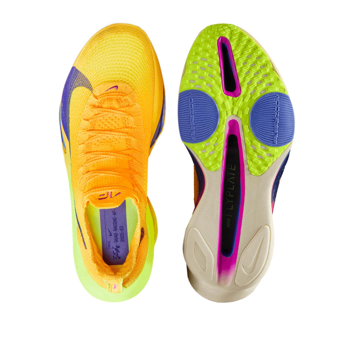 Nike M Air Zoom Alphafly Next 3 Laserorange Indigoburst Citronpulse