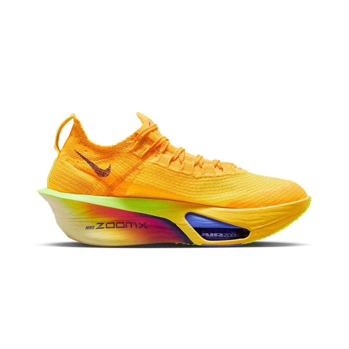 Nike W Air Zoom Alphafly Next 3 Laserorange Indigoburst Citronpulse