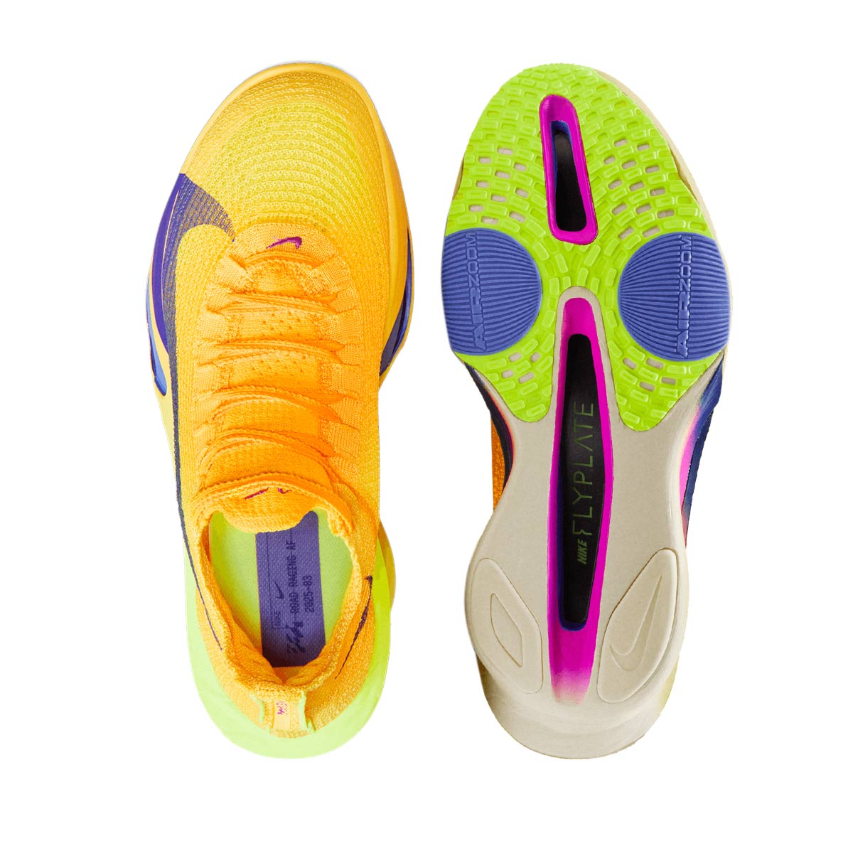 Nike W Air Zoom Alphafly Next 3 Laserorange Indigoburst Citronpulse