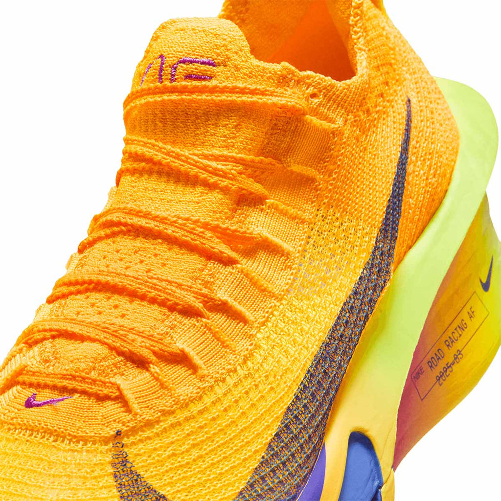 Nike W Air Zoom Alphafly Next 3 Laserorange Indigoburst Citronpulse