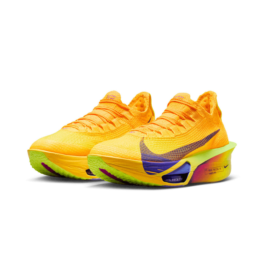Nike W Air Zoom Alphafly Next 3 Laserorange Indigoburst Citronpulse