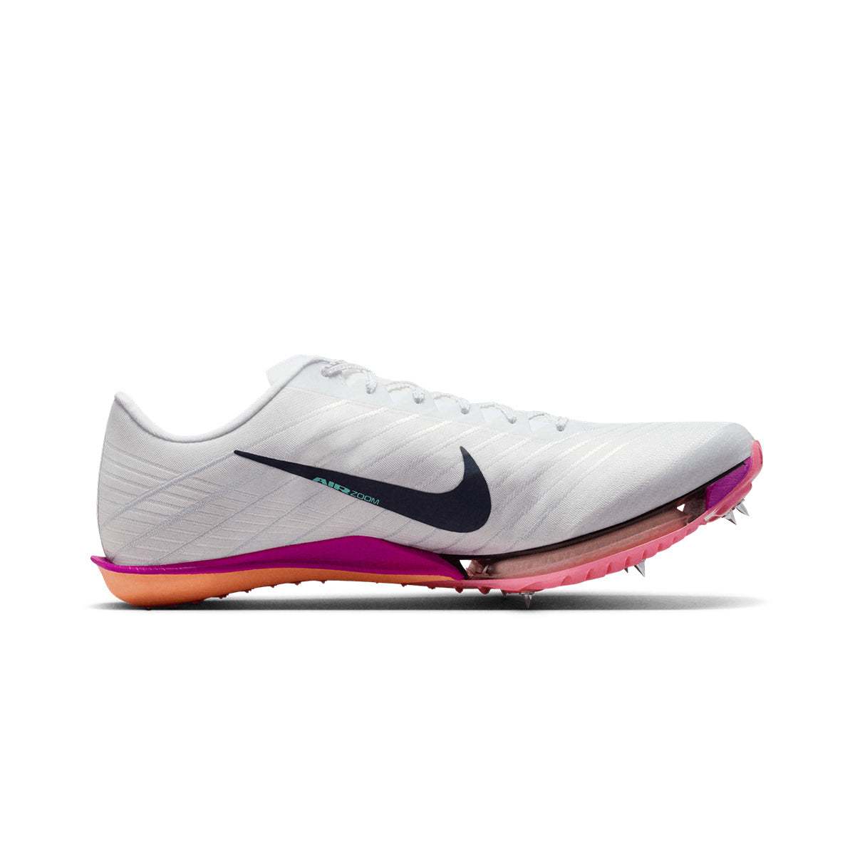 Nike M Air Zoom Maxfly 2 White Obsidian Brightcrimson Hyperturq