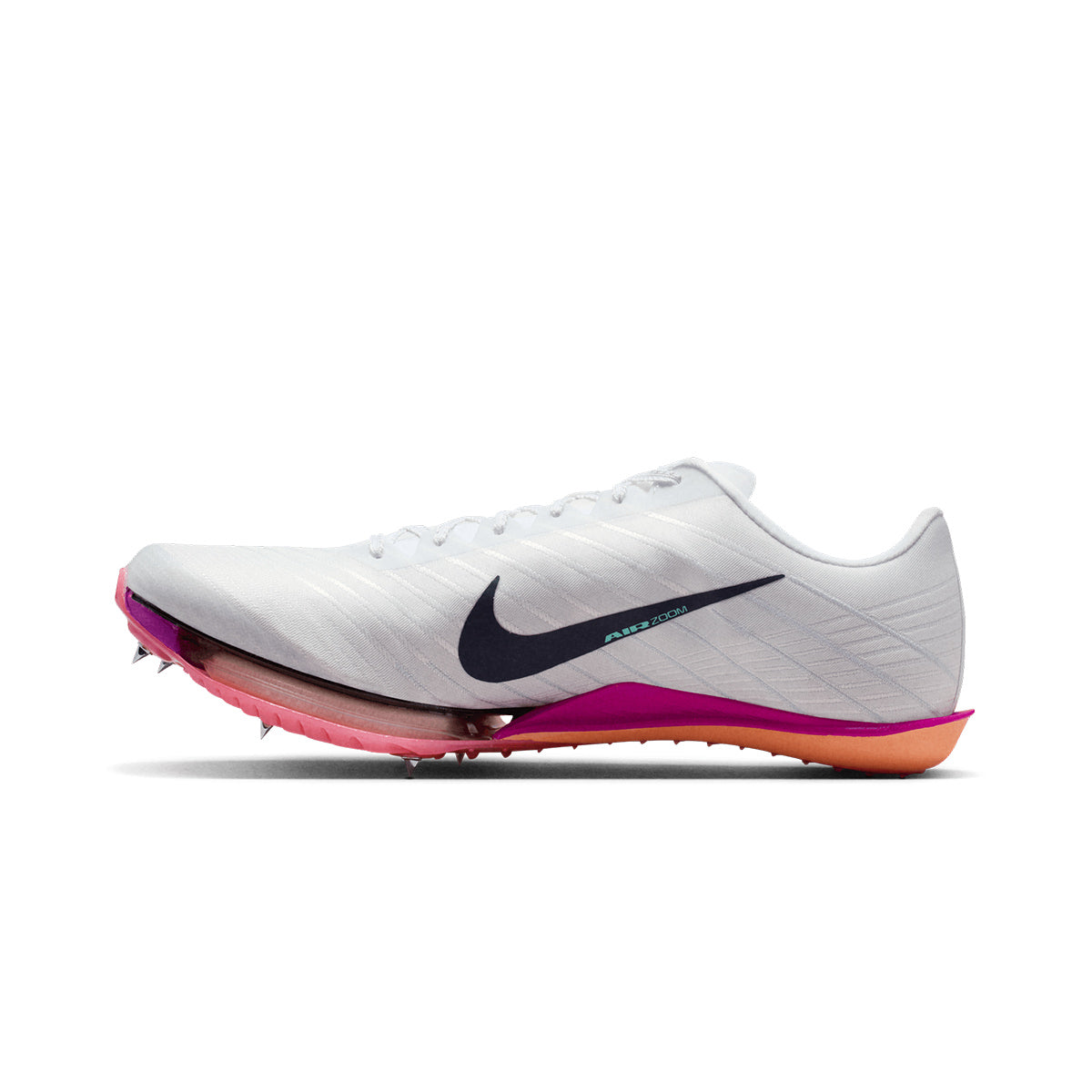 Nike M Air Zoom Maxfly 2 White Obsidian Brightcrimson Hyperturq