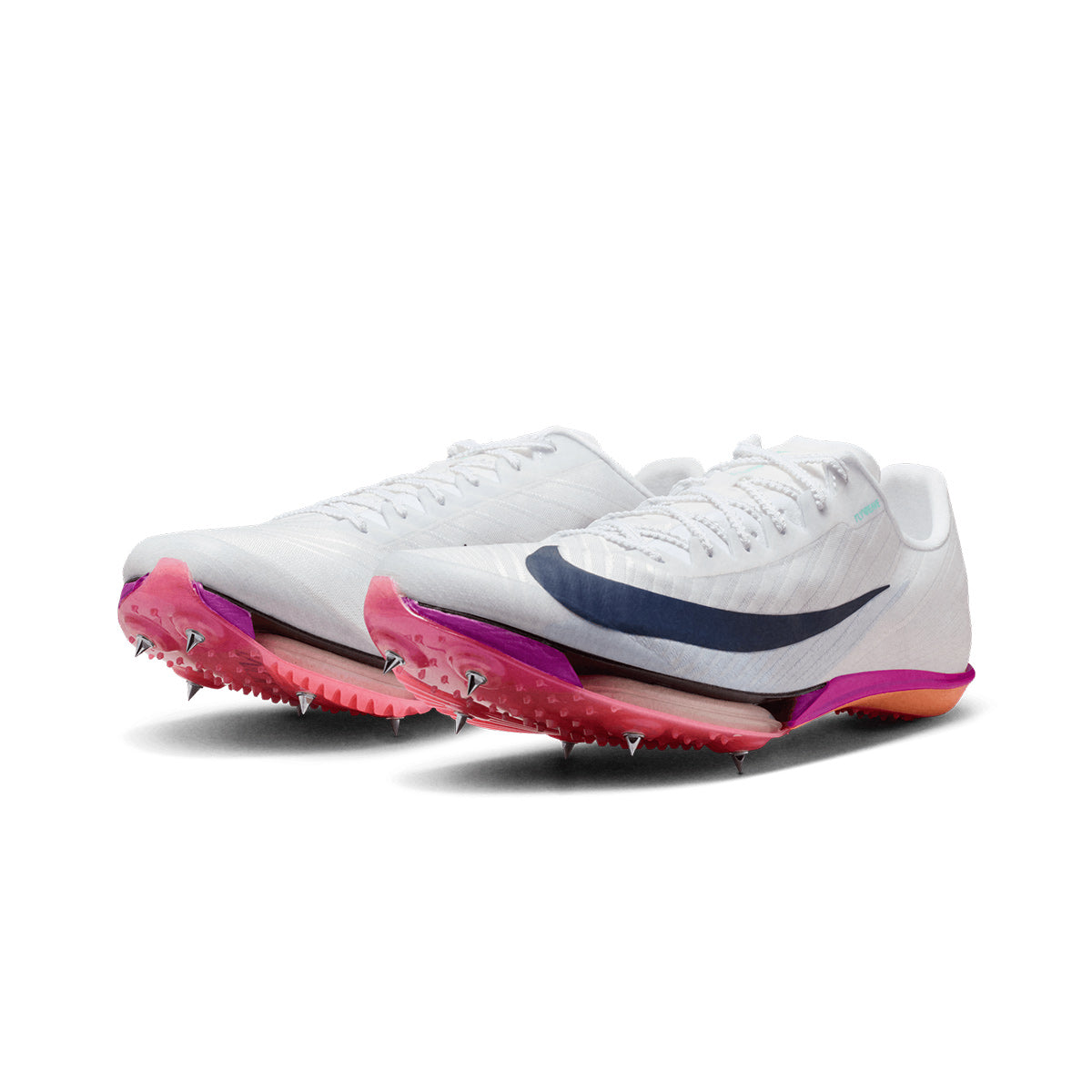Nike M Air Zoom Maxfly 2 White Obsidian Brightcrimson Hyperturq