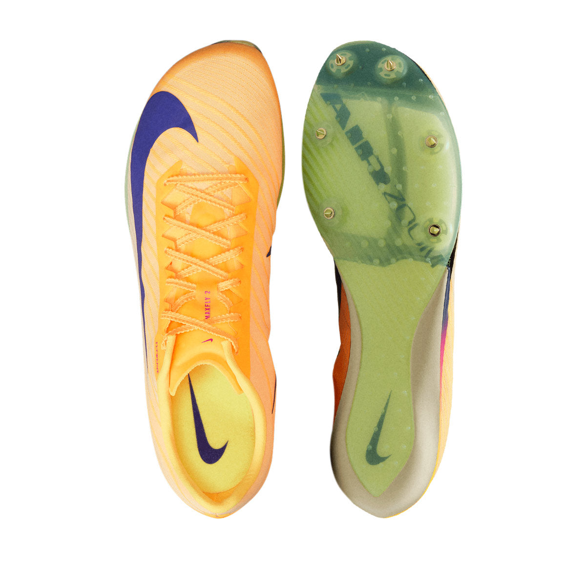 Nike M Air Zoom Maxfly 2 Citronpulse Indigoburst Voltice