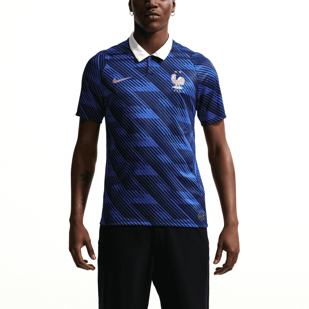 NIKE FRANCE 2026 HOME REPLICA JERSEY - GAME ROYAL/METALLIC COPPER