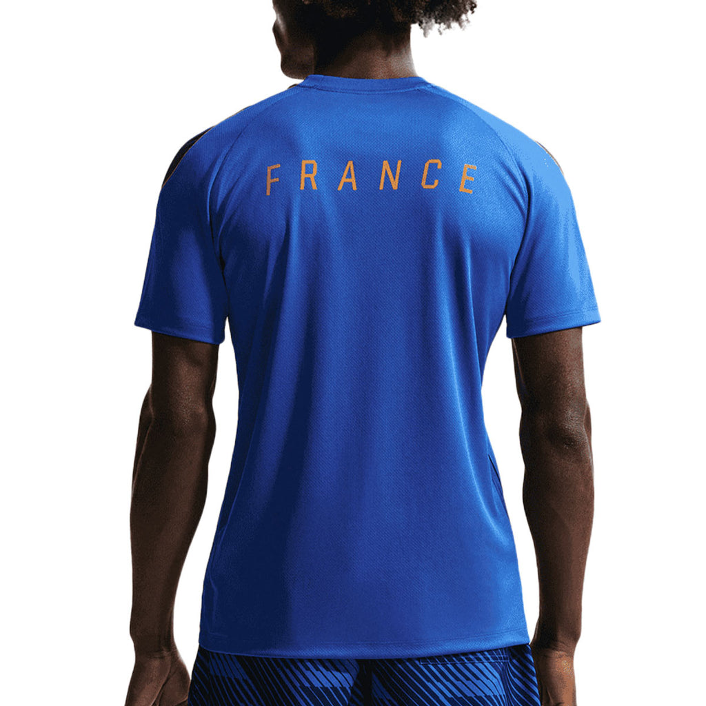 NIKE FRANCE 2026 STRIKE SS TOP - GAME ROYAL/METALLIC COPPER