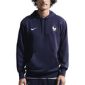 NIKE FRANCE 2026 CLUB HOODIE PO FT - BLACKENED BLUE/WHITE