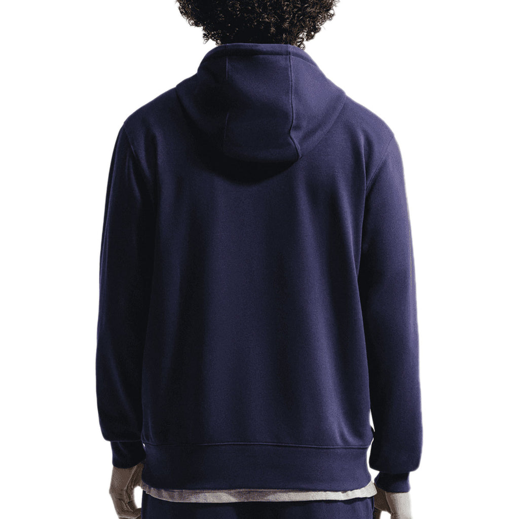 NIKE FRANCE 2026 CLUB HOODIE PO FT - BLACKENED BLUE/WHITE