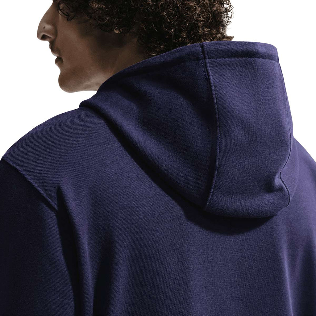 NIKE FRANCE 2026 CLUB HOODIE PO FT - BLACKENED BLUE/WHITE