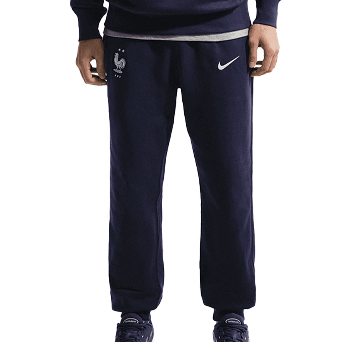 NIKE FRANCE 2026 CLUB JOGGER FT - BLACKENED BLUE/WHITE