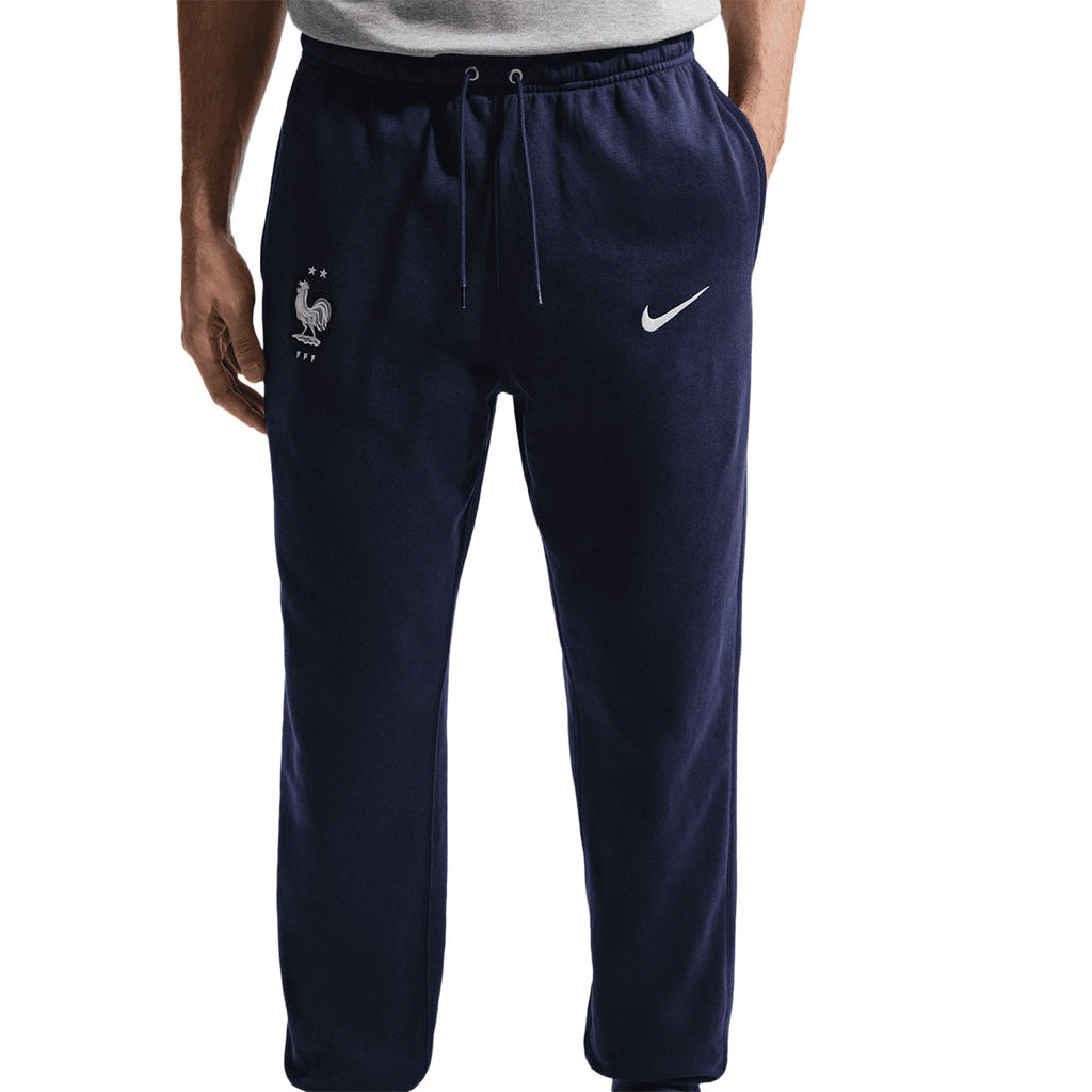 NIKE FRANCE 2026 CLUB JOGGER FT - BLACKENED BLUE/WHITE