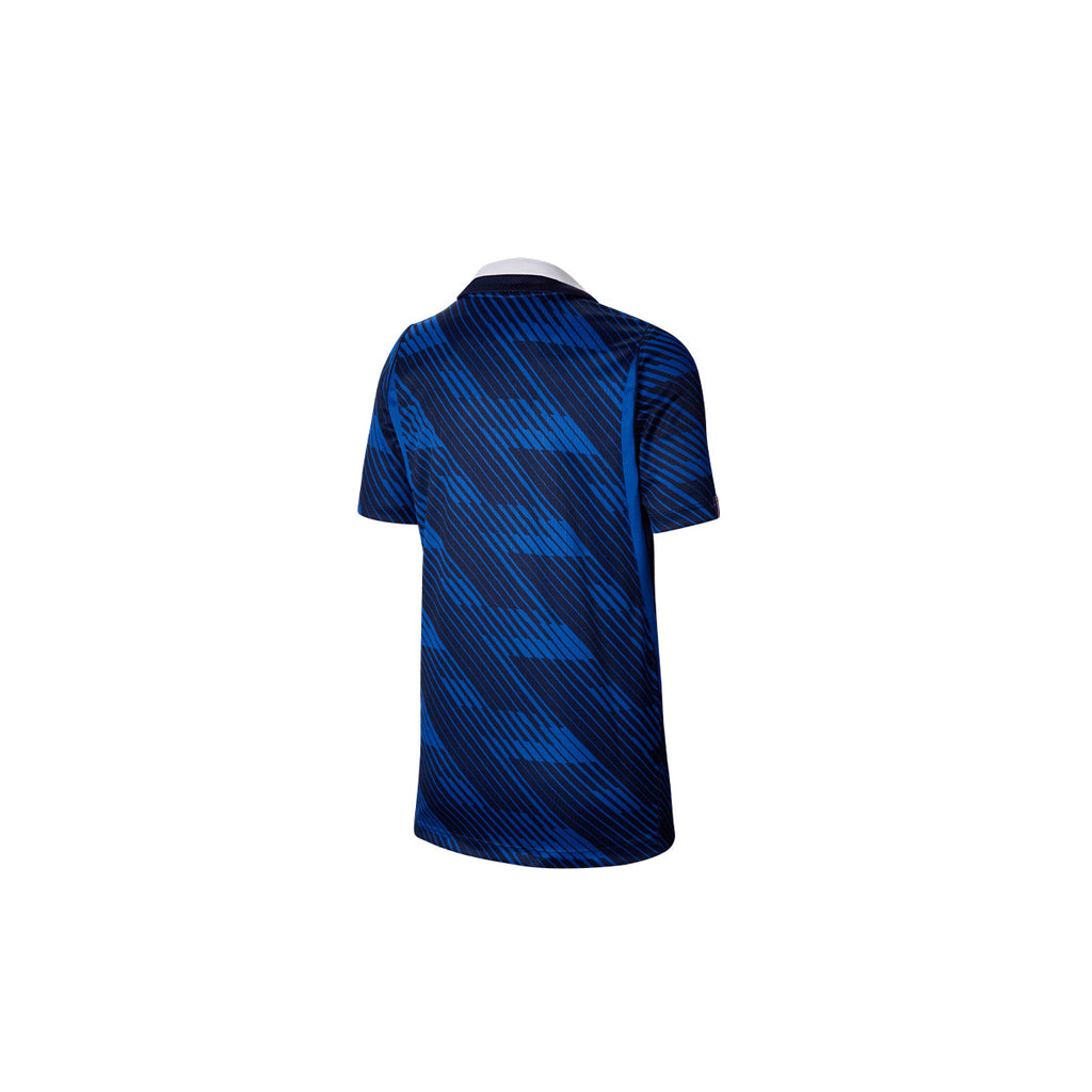 NIKE FRANCE 2026 HOME KIDS JERSEY - GAME ROYAL/METALLIC COPPER