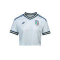 ADIDAS ITALY 2026 AWAY REPLICA WOMEN CROP JERSEY - AERO BLUE