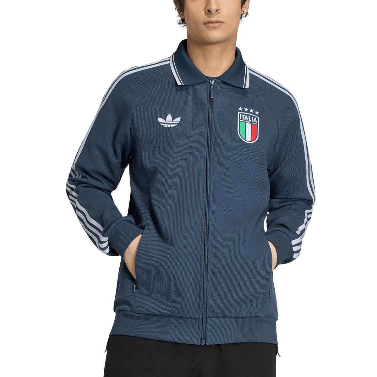 ADIDAS ITALY 2026 AWAY ANTHEM JACKET - NIGHT MARINE