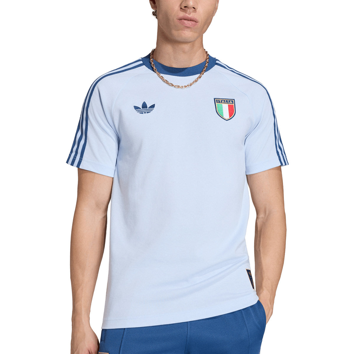 ADIDAS ITALY OG TEE - AERO BLUE
