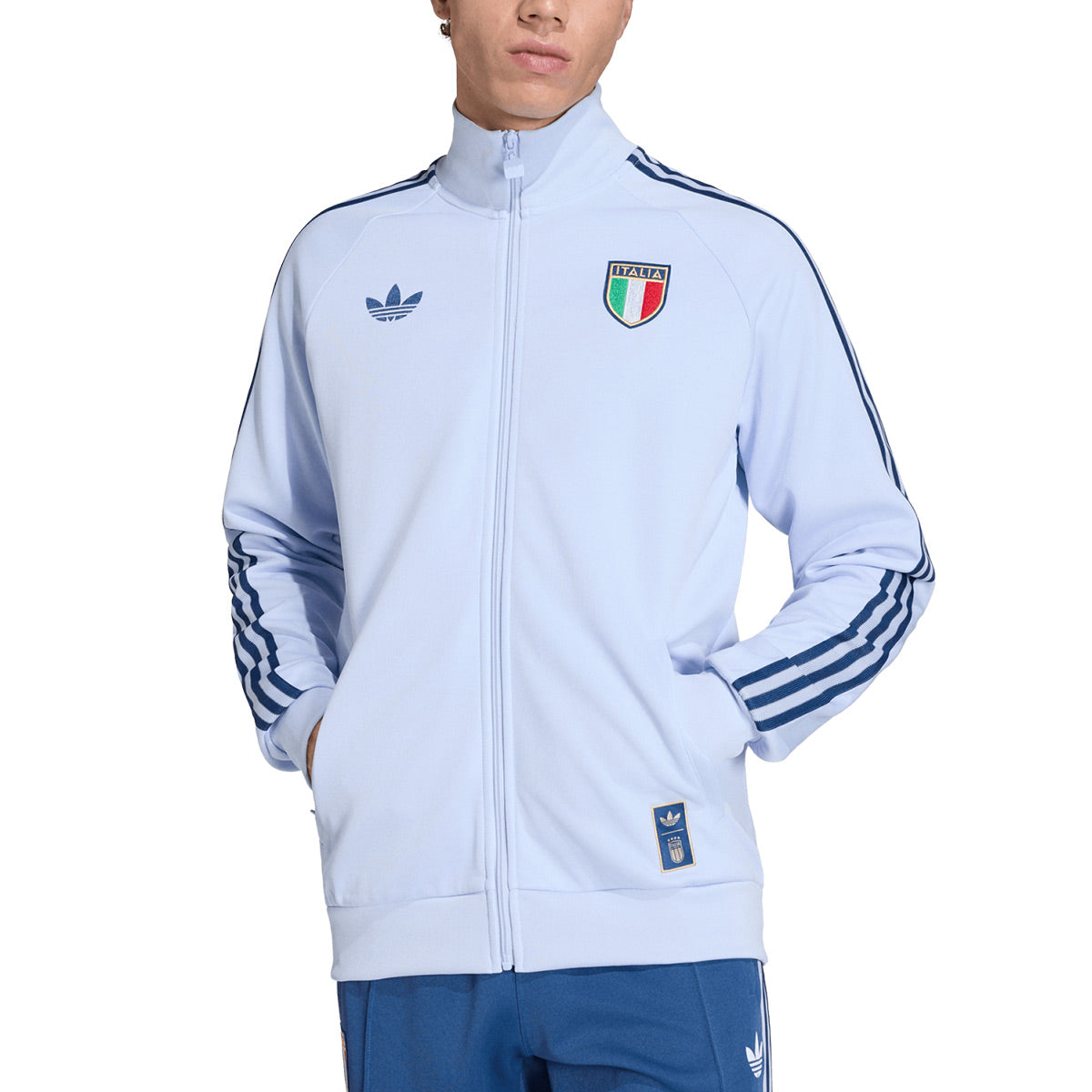 ADIDAS ITALY OG TRACK TOP - AERO BLUE