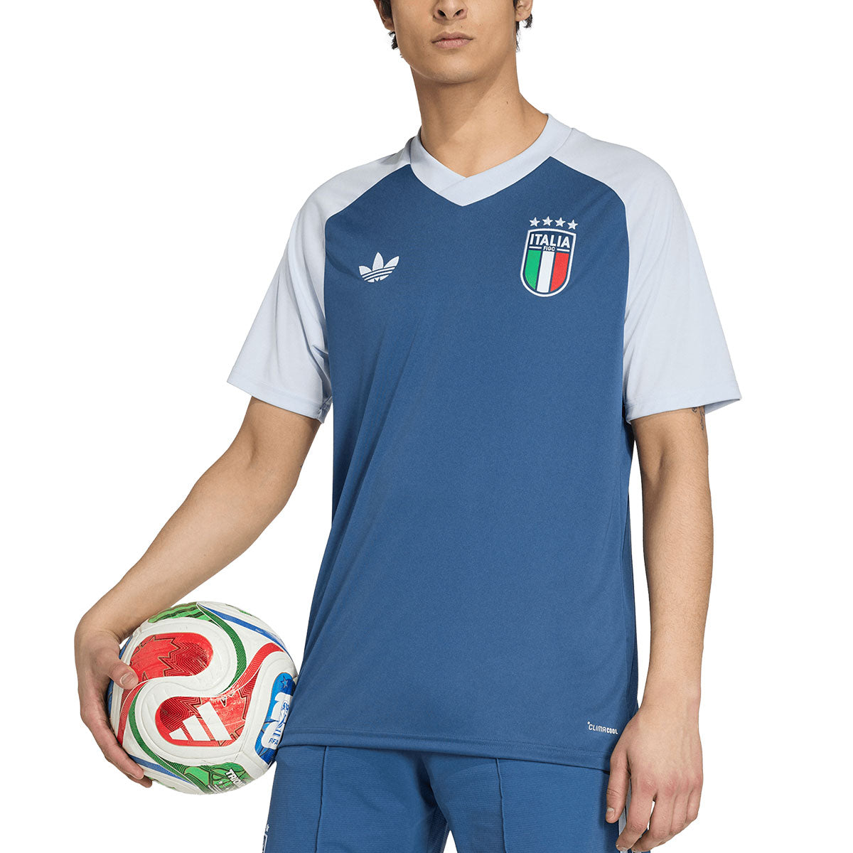 ADIDAS ITALY 2026 AWAY PRE SHIRT - NIGHT MARINE