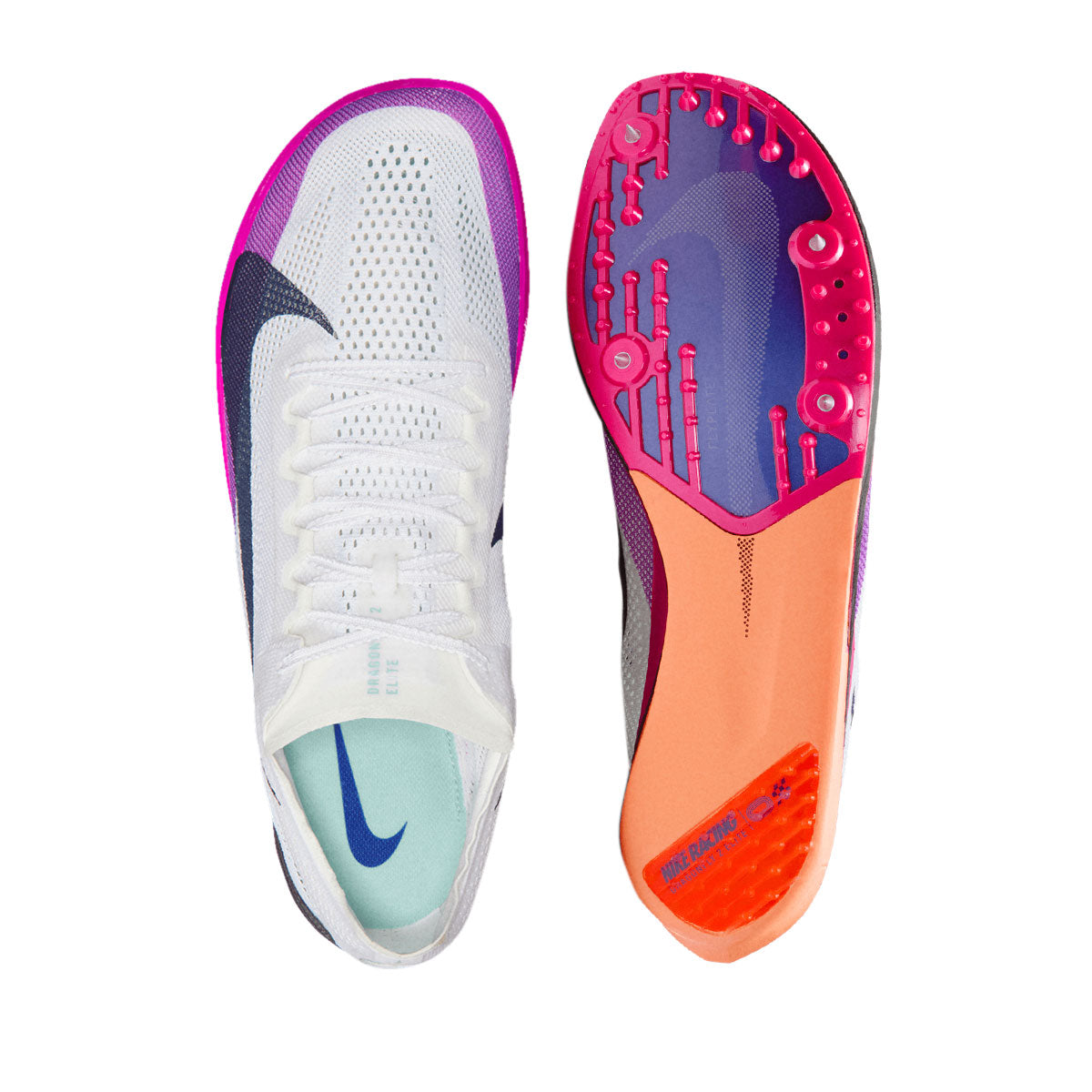 Nike M Zoomx Dragonfly 2 Elite White Obsidian Hyperviolet