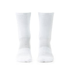 GOALE NON SLIP HALF SOCKS - WHITE/BLACK