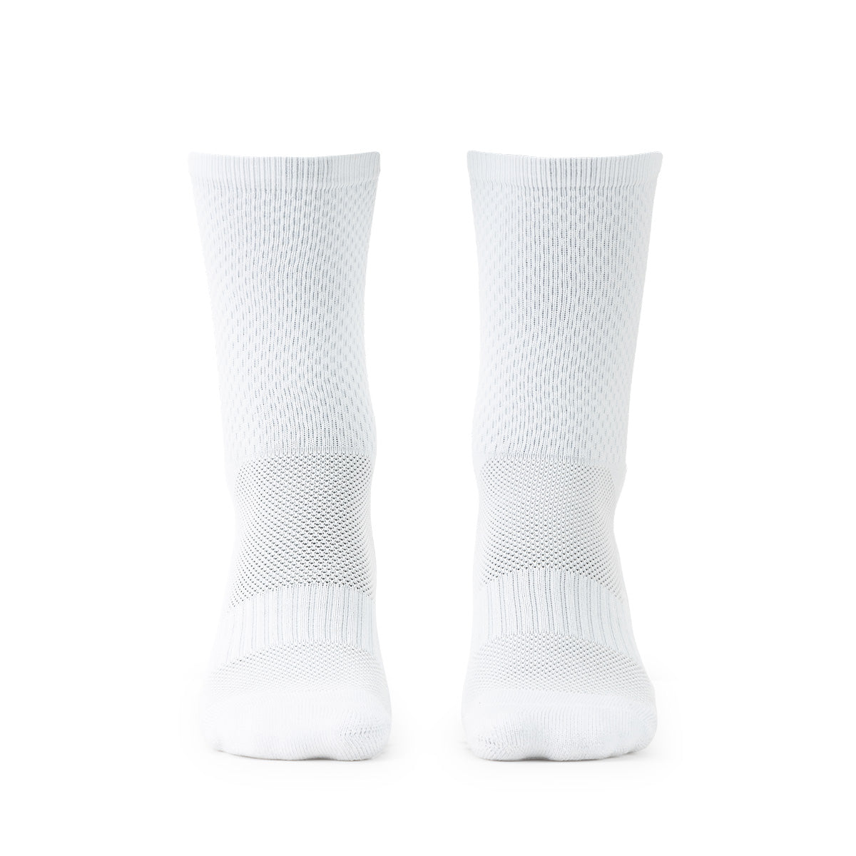 GOALE NON SLIP HALF SOCKS - WHITE/BLACK
