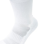 GOALE NON SLIP HALF SOCKS - WHITE/BLACK