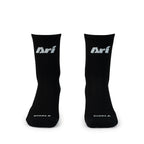 GOALE X ARI NON SLIP HALF SOCKS - BLACK/WHITE