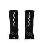 GOALE X ARI NON SLIP HALF SOCKS - BLACK/WHITE