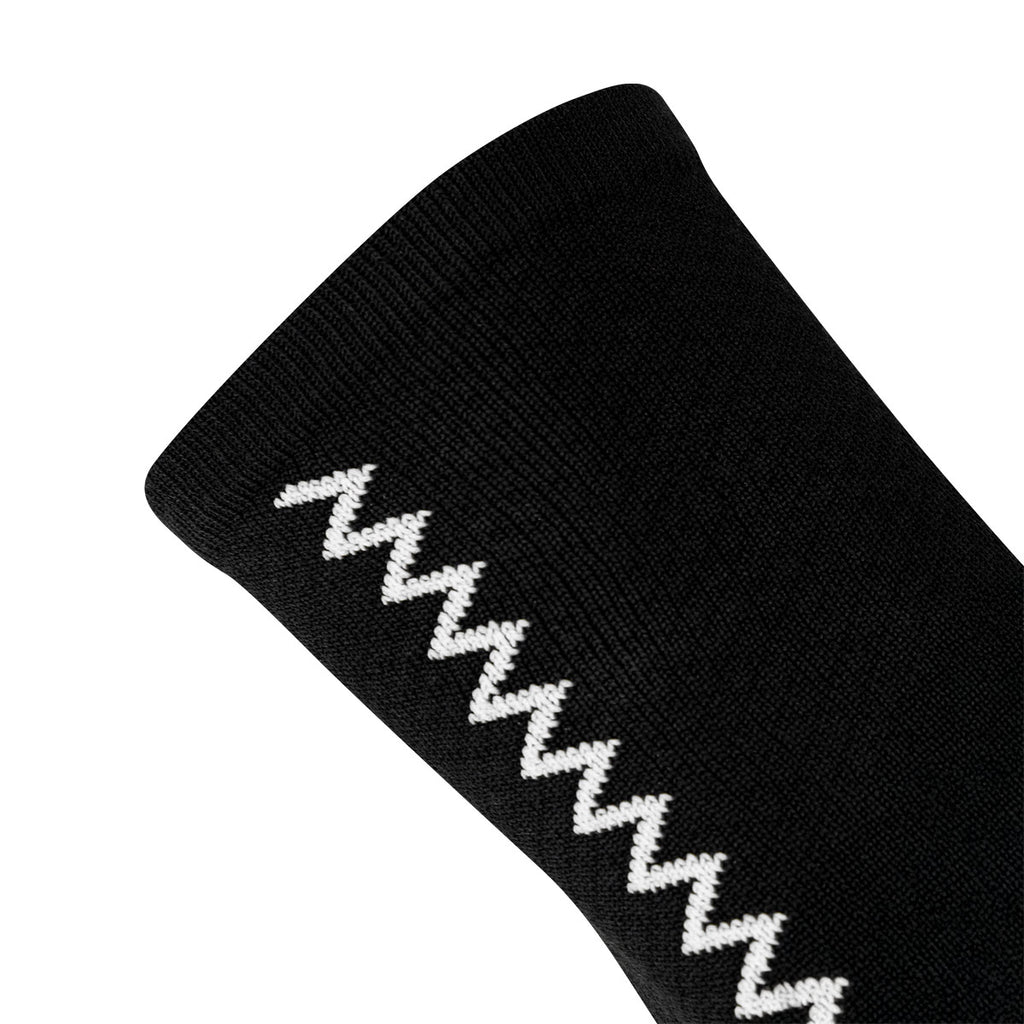 GOALE X ARI NON SLIP HALF SOCKS - BLACK/WHITE